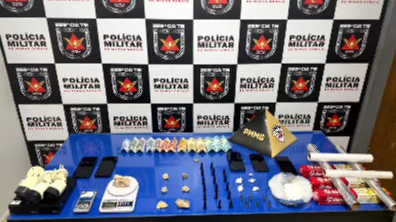 Família é presa por tráfico de drogas em Buritizeiro após monitoramento policial