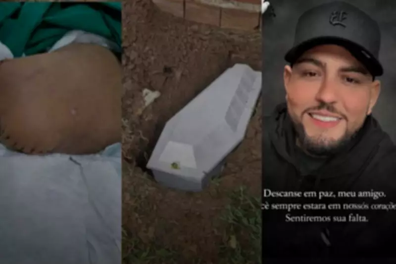 Família realiza dois enterros após hospital esquecer perna amputada de jovem em Mato Grosso