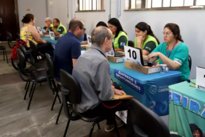 Feirão de Emprego em Campinas Oferece Mais de Mil Vagas com Salários Até R$ 5,8 Mil