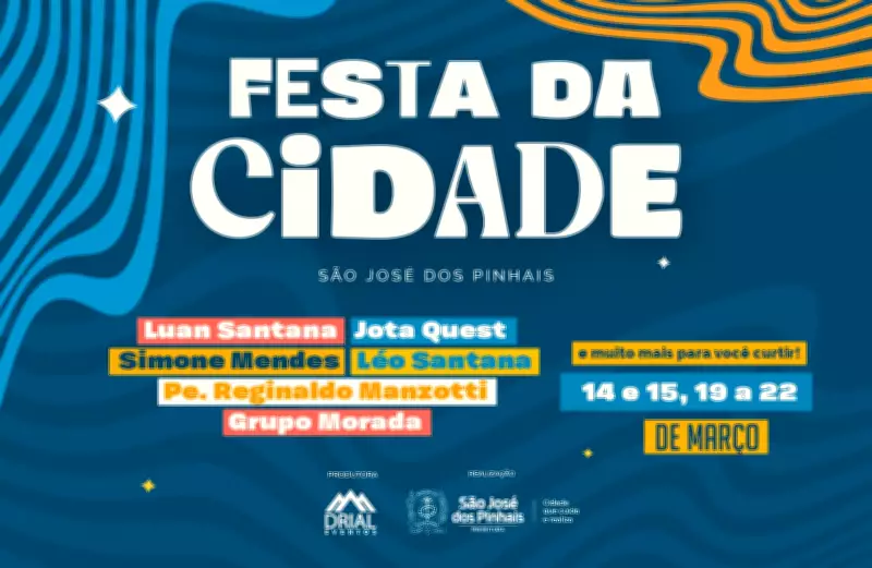 Festa da Cidade de São José dos Pinhais 2026: Programação com Luan Santana e Impacto Econômico