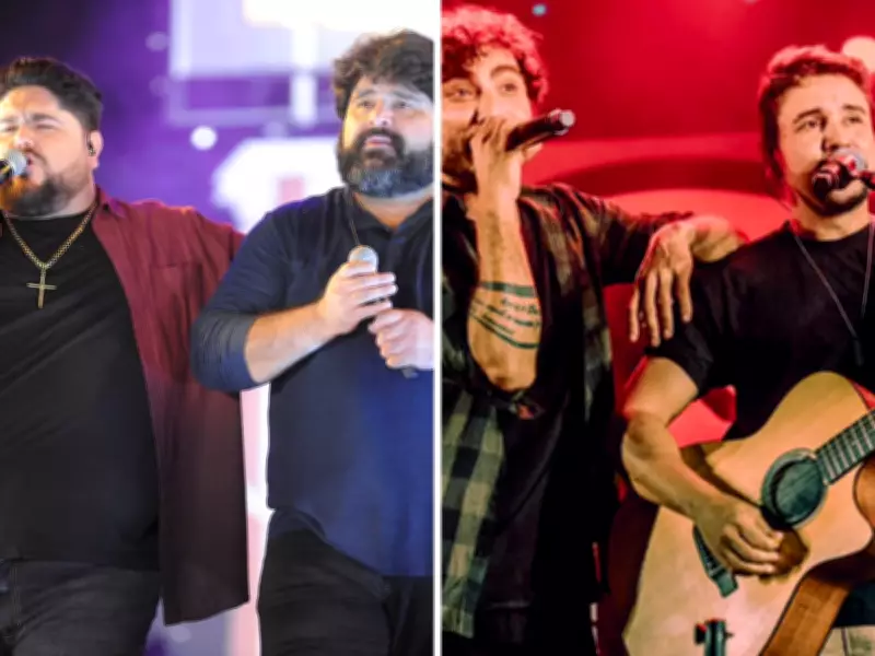 Festival sertanejo no Hopi Hari reúne Cesar Menotti & Fabiano e Bruninho & Davi em Vinhedo