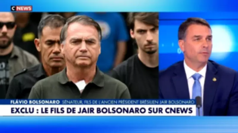 Flávio Bolsonaro critica Macron e defende gestão ambiental do pai em entrevista à TV francesa