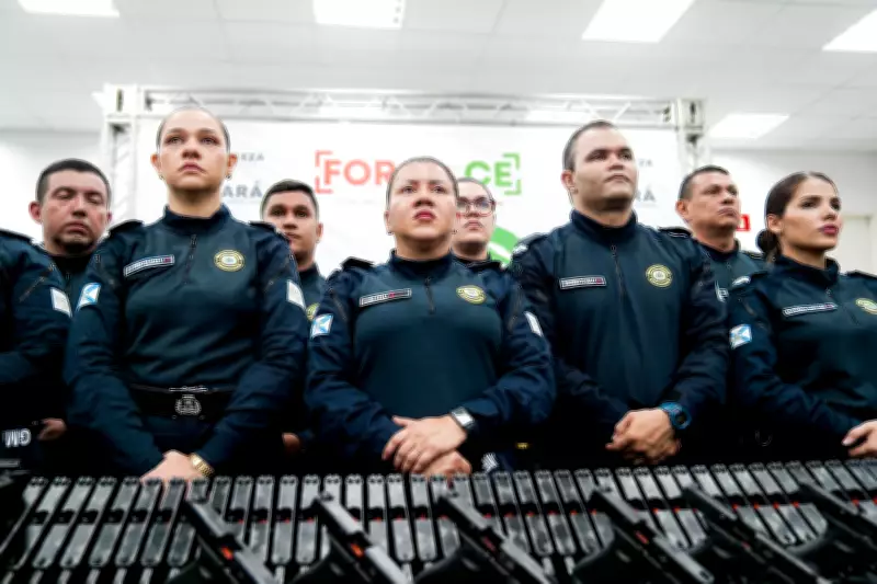 Fortaleza arma toda Guarda Municipal com 400 novas pistolas Glock