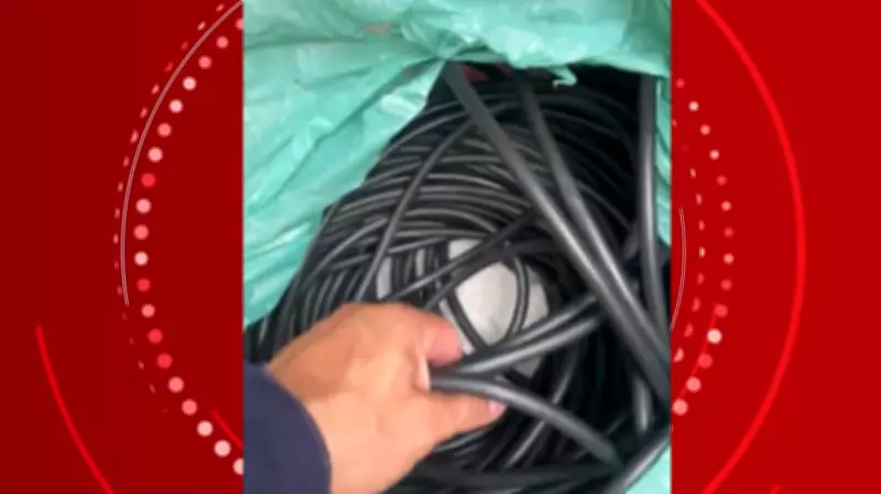 Funcionário terceirizado é preso ao furtar 40 metros de cabos da Sercomtel em Londrina