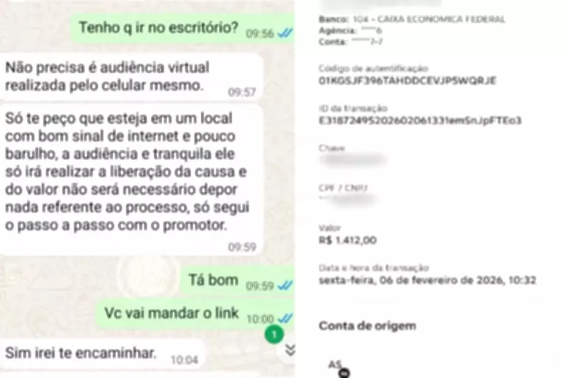 Golpistas simulam audiência virtual fingindo ser advogado, juiz e promotor em Paranavaí