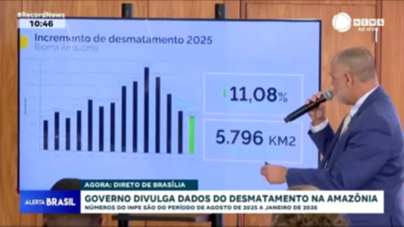 Governo divulga dados alarmantes de desmatamento na Amazônia e Cerrado