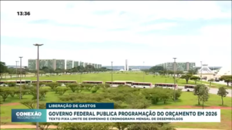 Governo Federal divulga programação orçamentária para 2026 com limites e cronograma