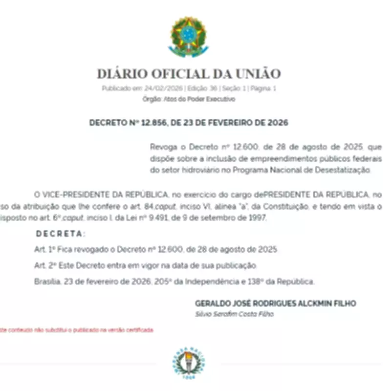 Governo Federal revoga decreto sobre Tapajós após 33 dias de ocupação indígena