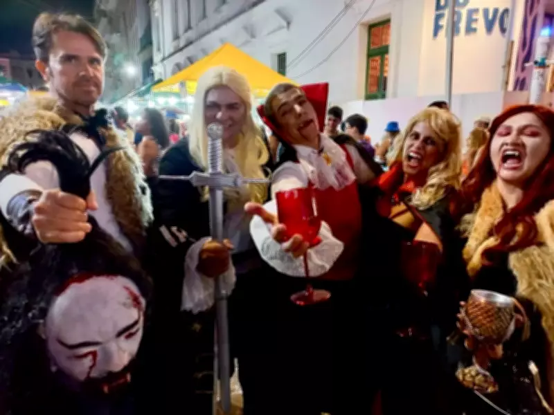 Grupo de amigos completa 29 anos de carnaval com fantasias elaboradas no Recife