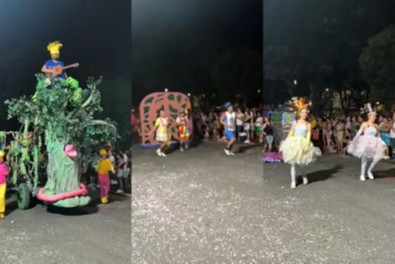 Grupo inspirado em 'Castelo Rá-Tim-Bum' vence desfile dos carrões em Cerquilho