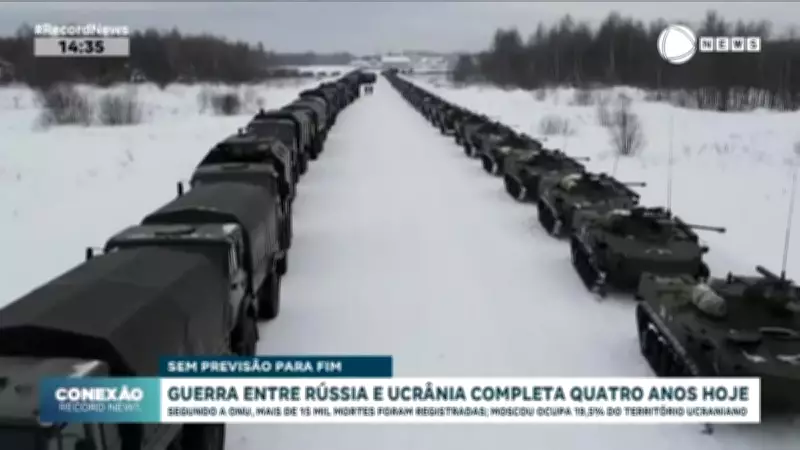 Guerra entre Rússia e Ucrânia completa quatro anos sem perspectivas de paz
