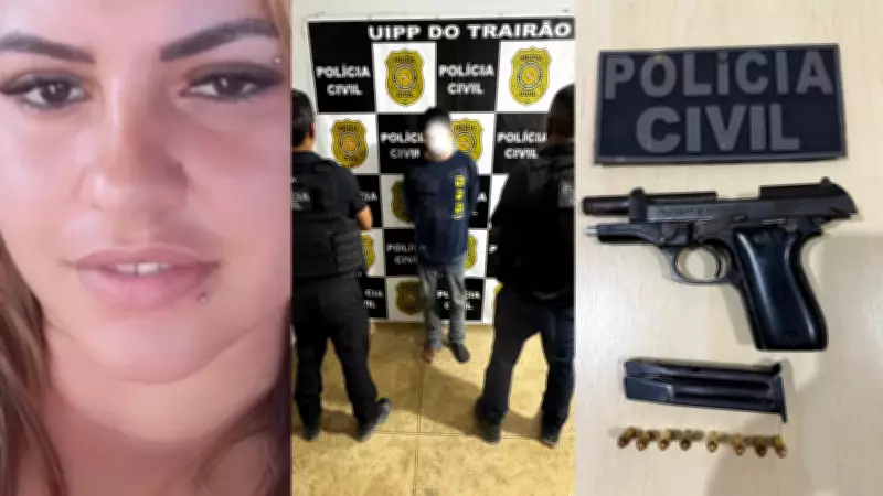 Homem é preso após assassinar companheira na frente dos filhos em Trairão, PA