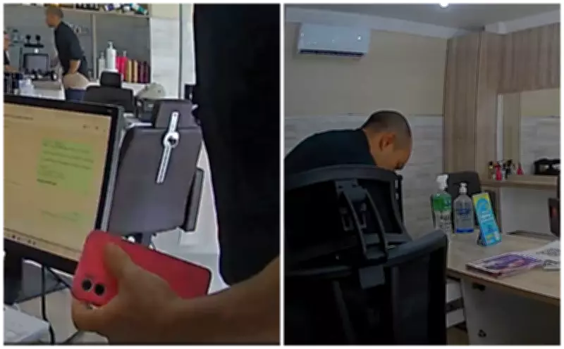 Homem é preso após roubar salão de beleza em Fortaleza e confessar crime