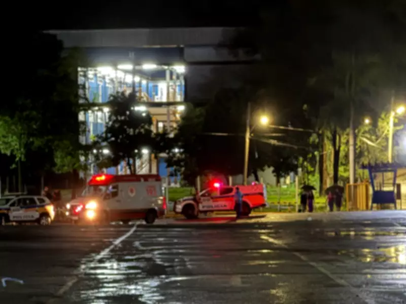 Homem busca socorro em campus universitário após ataque a tiros em Coronel Fabriciano