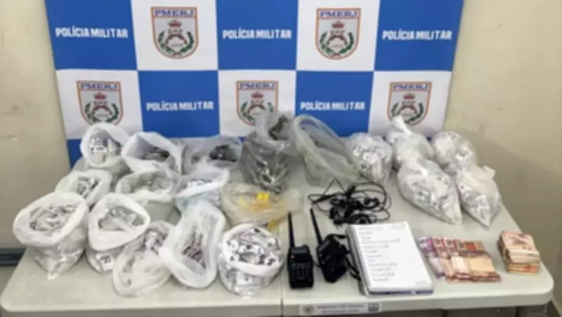 Homem com mandado de prisão em aberto é preso durante operação antidrogas em Volta Redonda