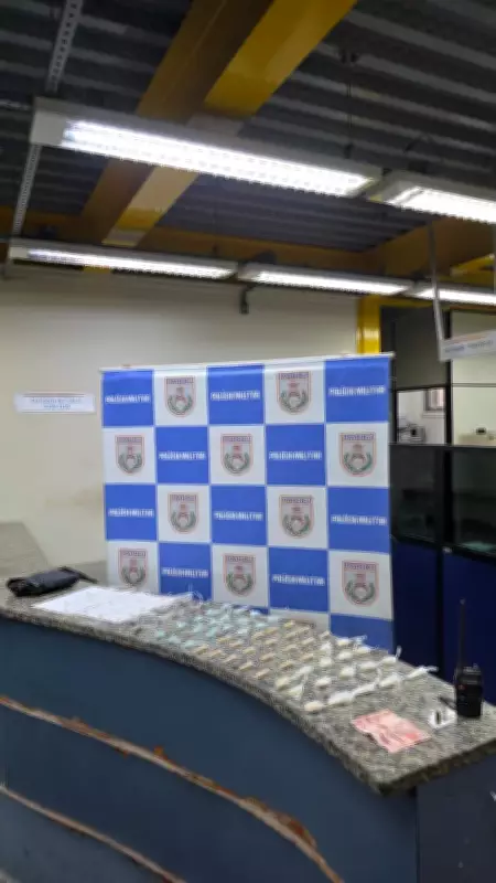 Homem de 26 anos é preso por tráfico de drogas em Barra Mansa, no Rio de Janeiro