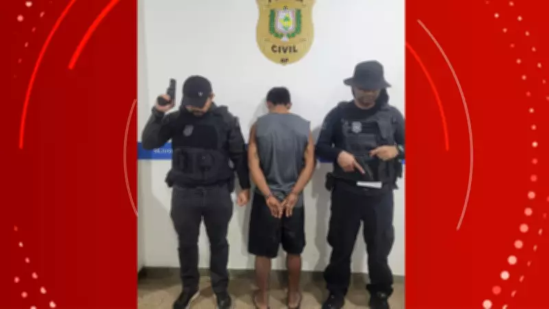 Homem de 35 anos é preso em Santana por estupro e ameaças contra enteada e mãe