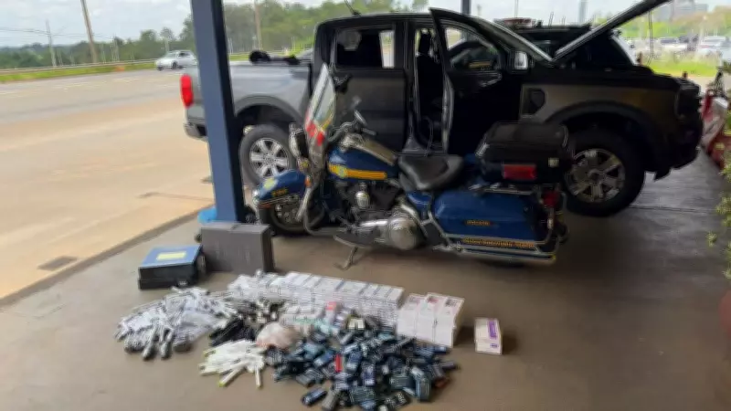 Homem de 48 anos é preso com carregamento de emagrecedores e anabolizantes na BR-153