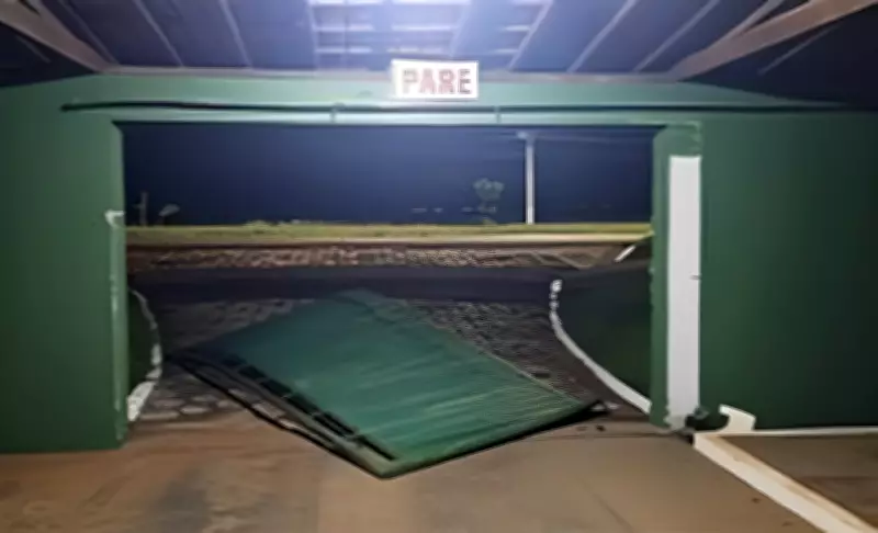 Homem derruba portão de motel em Patos de Minas após fugir sem pagar conta de R$ 902