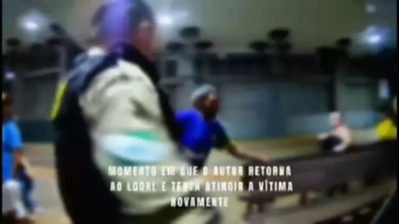 Homem é esfaqueado duas vezes no Terminal Urbano de Cascavel, mesmo com policiais no local