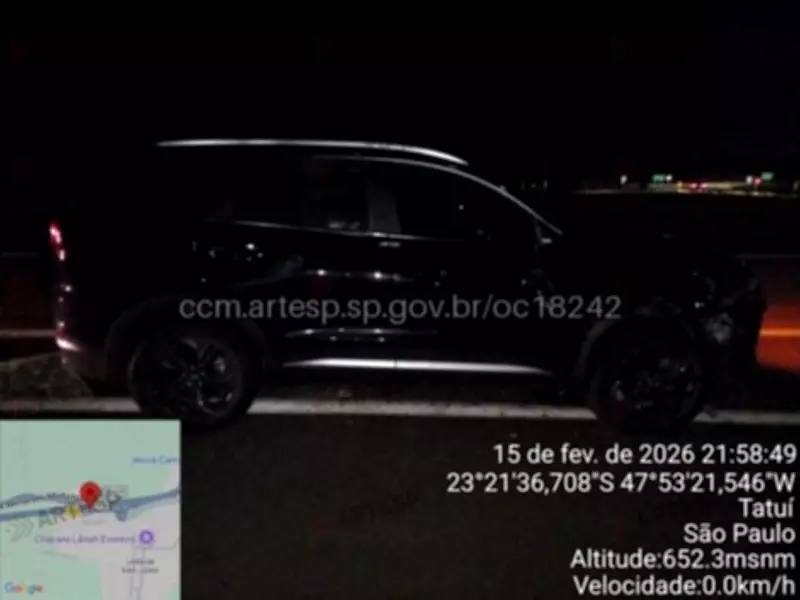 Homem morre atropelado na SP-127 em Tatuí após acidente na noite de domingo