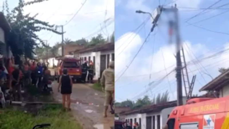 Homem morre eletrocutado ao subir em poste em Ananindeua, na Grande Belém