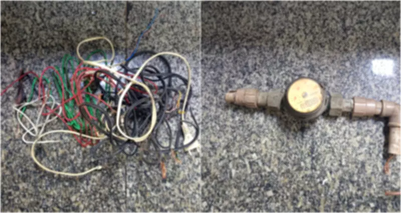 Homem é preso após furtar fios elétricos e registro de água de idosa em Boa Vista