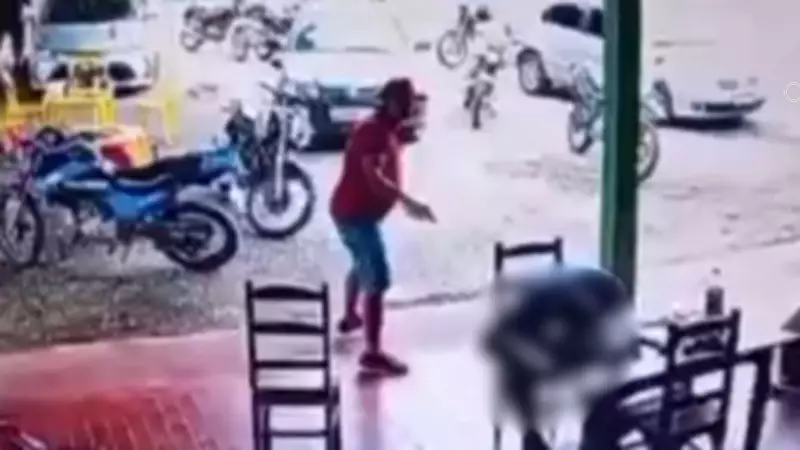 Homem é preso após matar mototaxista em bar na cidade de Aurora, no Ceará