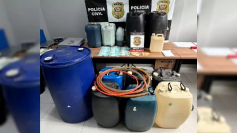 Homem é preso em Bauru por venda ilegal de combustível e agiotagem