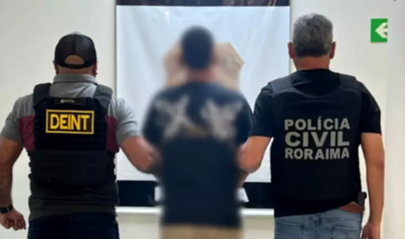 Homem é preso em Boa Vista por invadir casa e agredir ex-mulher, descumprindo medida protetiva