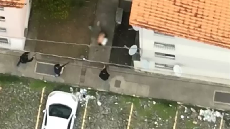 Homem é preso em flagrante por tráfico de drogas após monitoramento com drone em Volta Redonda