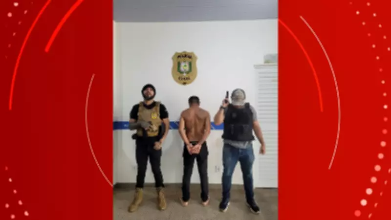 Homem é preso em Santana por agredir mãe e descumprir medida protetiva