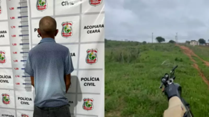 Homem é preso no Ceará por agredir e tentar matar mulher que ficou três dias perdida em mata