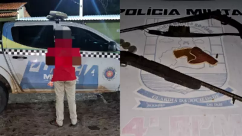 Homem é preso no Piauí por suspeita de oferecer droga a adolescente de 13 anos