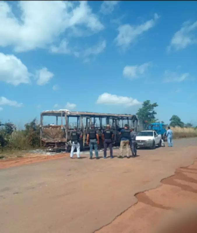 Homem é preso por incêndio criminoso em ônibus na zona rural de São Luís