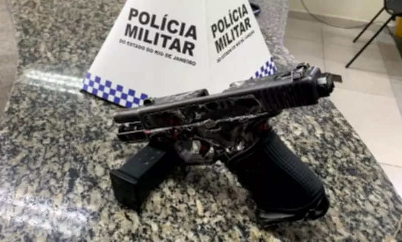 Homem é preso por porte ilegal de arma em Itatiaia, no Rio de Janeiro