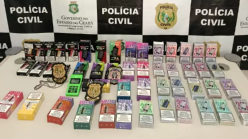 Homem é preso por vender cigarros eletrônicos ilegais para adolescentes no Ceará