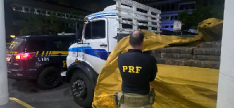 Homem é preso transportando quase 1,5 tonelada de maconha na Serra das Araras