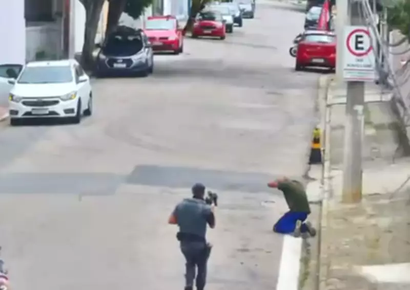Homem salta de caminhão em movimento durante perseguição e é preso por furto em São José dos Campos