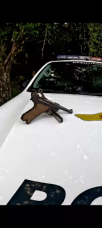 Homem é solto após apreensão de pistola nazista em Taubaté durante Carnaval