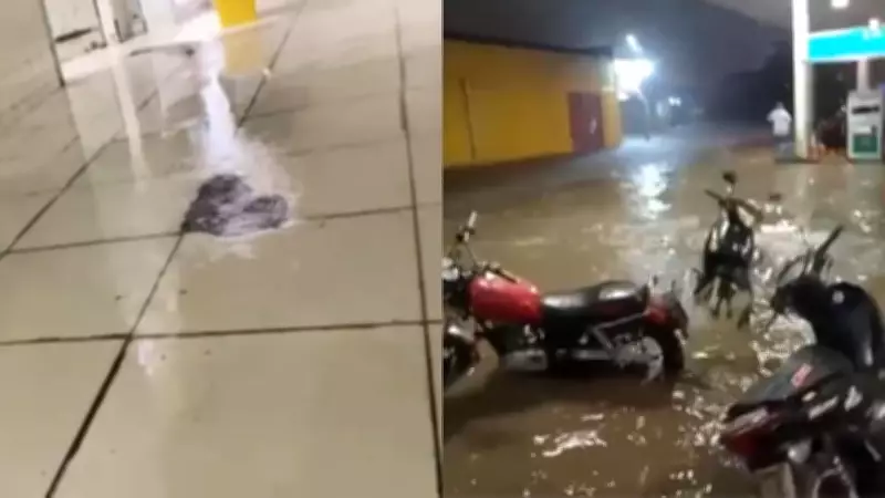 Hospital Regional no Piauí sofre alagamentos após temporal intenso em Barras