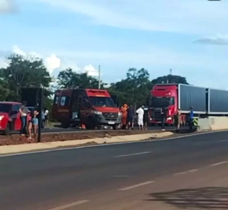 Idosa de 67 anos morre atropelada na BR-135 em Bocaiuva; motorista estava sóbrio