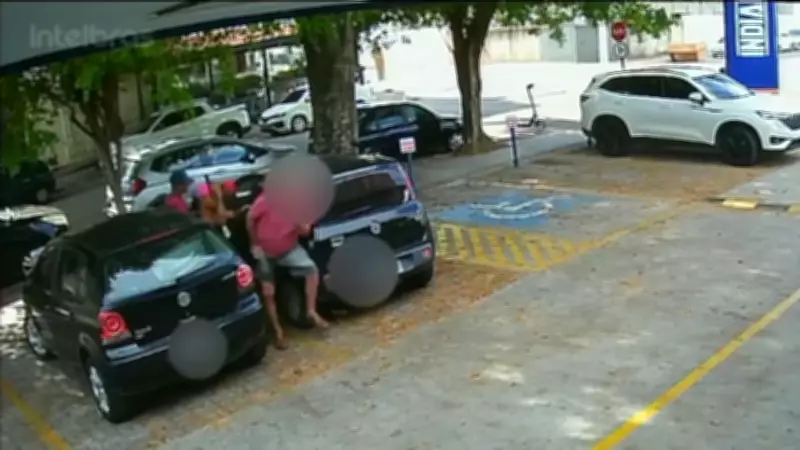 Idoso é agredido e tem carro roubado em farmácia de Vila Velha; perseguição termina com dois baleados