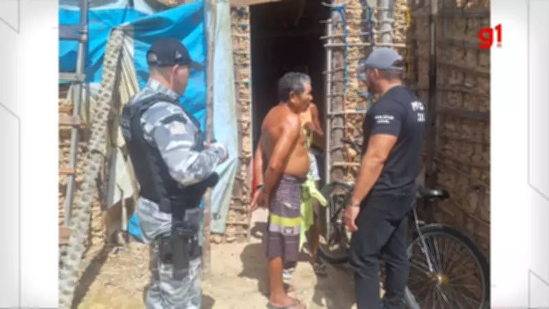 Idoso de 60 anos é preso por estupro de vulnerável em Parnaíba, Piauí