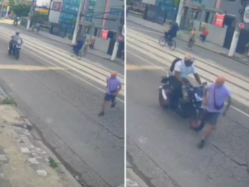 Idoso de 89 anos morre atropelado por moto que fugiu em avenida de Santos, SP