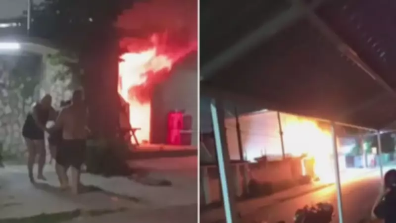 Incêndio atinge galeria comercial no Janga, Paulista, sem vítimas registradas