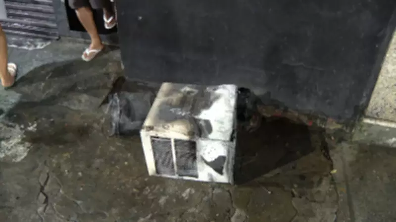 Incêndio em oficina do Rio após tentativa de furto de ar-condicionado causa prejuízos
