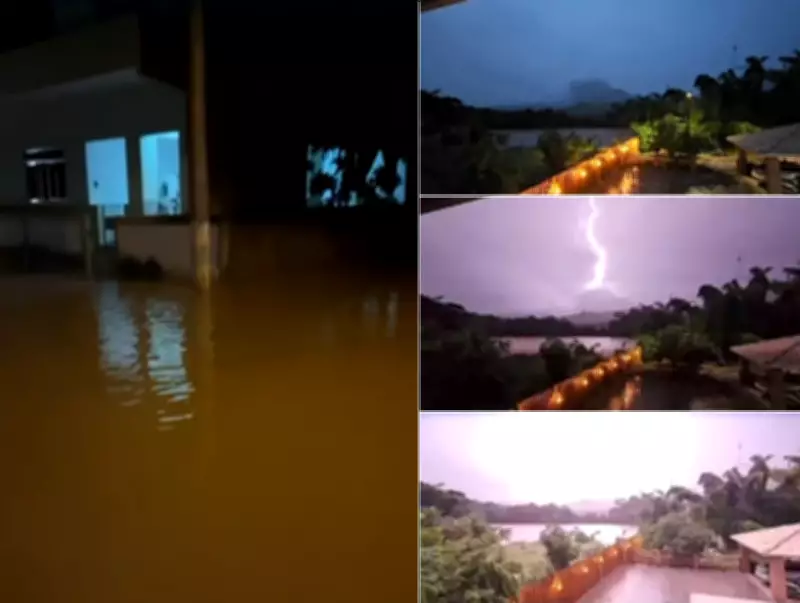 Inundações e raio em Itaocara afetam mais de 500 pessoas no Noroeste Fluminense