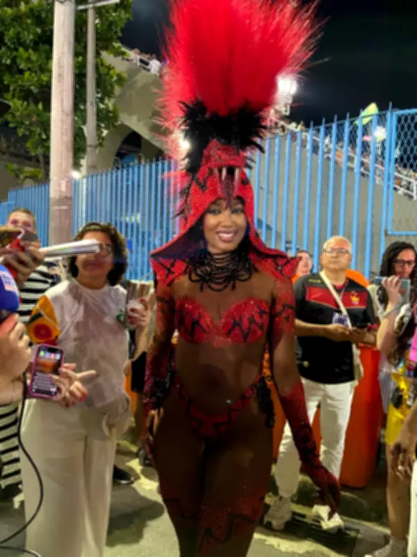 Iza retorna como rainha de bateria da Imperatriz Leopoldinense no Carnaval