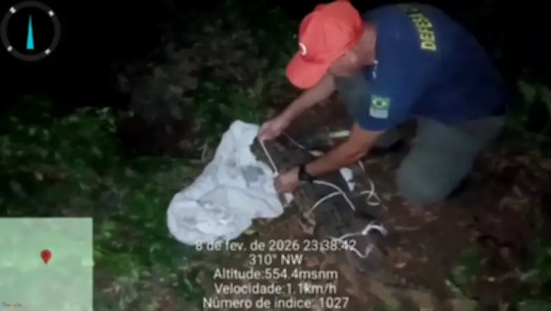 Jacaré-de-papo-amarelo é resgatado em Cesário Lange após se assustar com obras